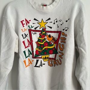 Vintage Christmas Chester The‎ Cheetah Cheetos Rare Sweatshirt size L usa made